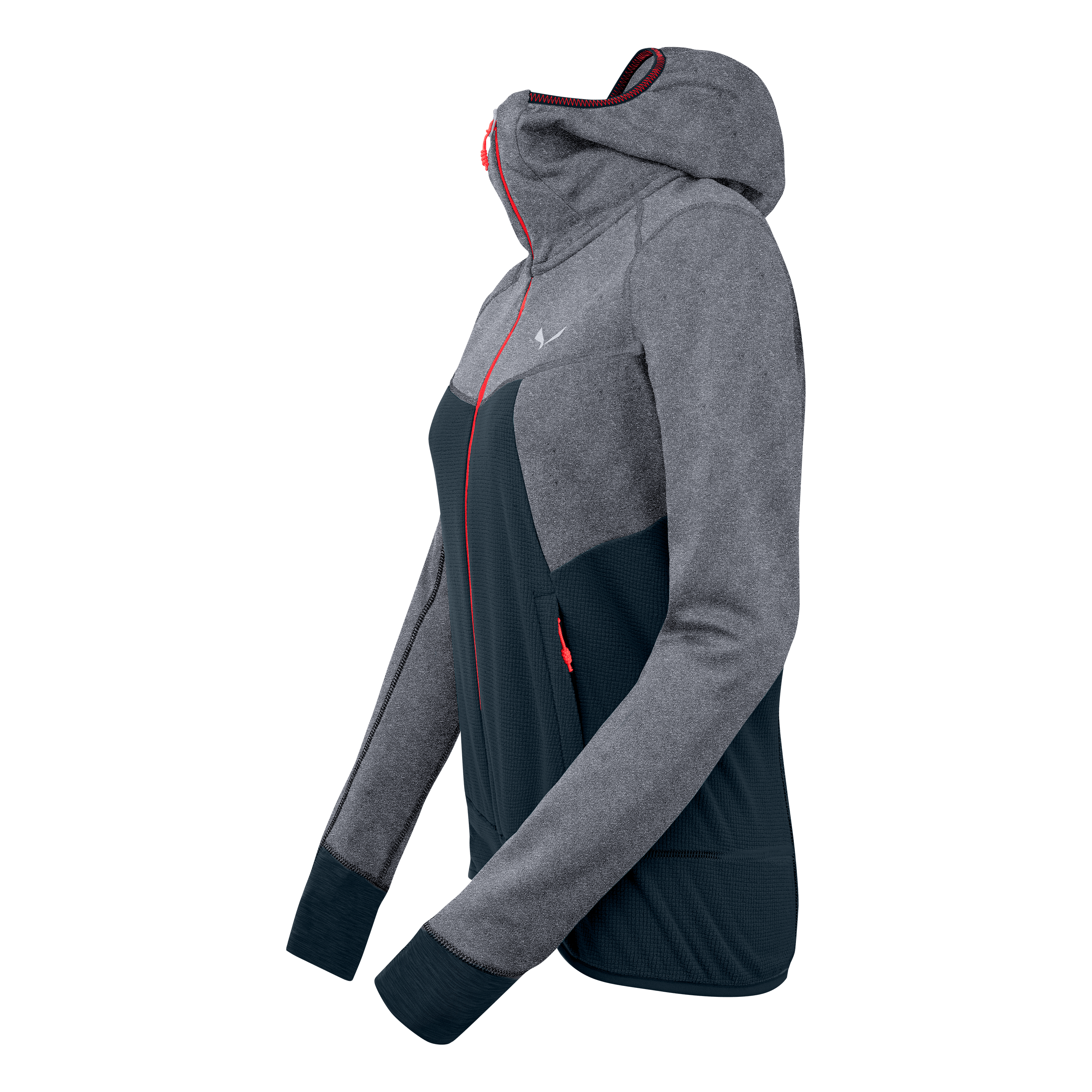 Puez Hybrid Polarlite Kapuzenfleece Damen