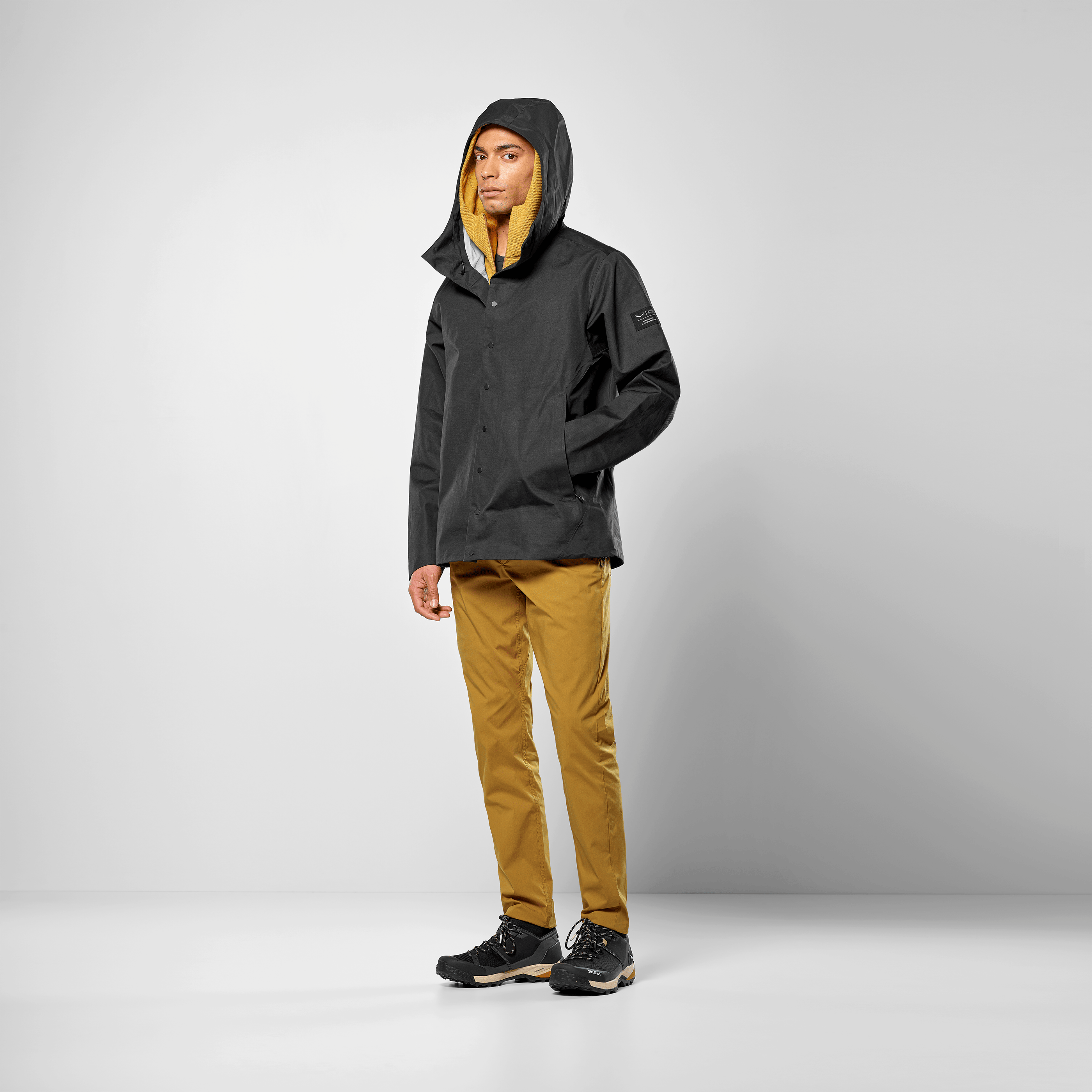 Fanes Hemp Powertex 3-Lagen-Softshelljacke Herren