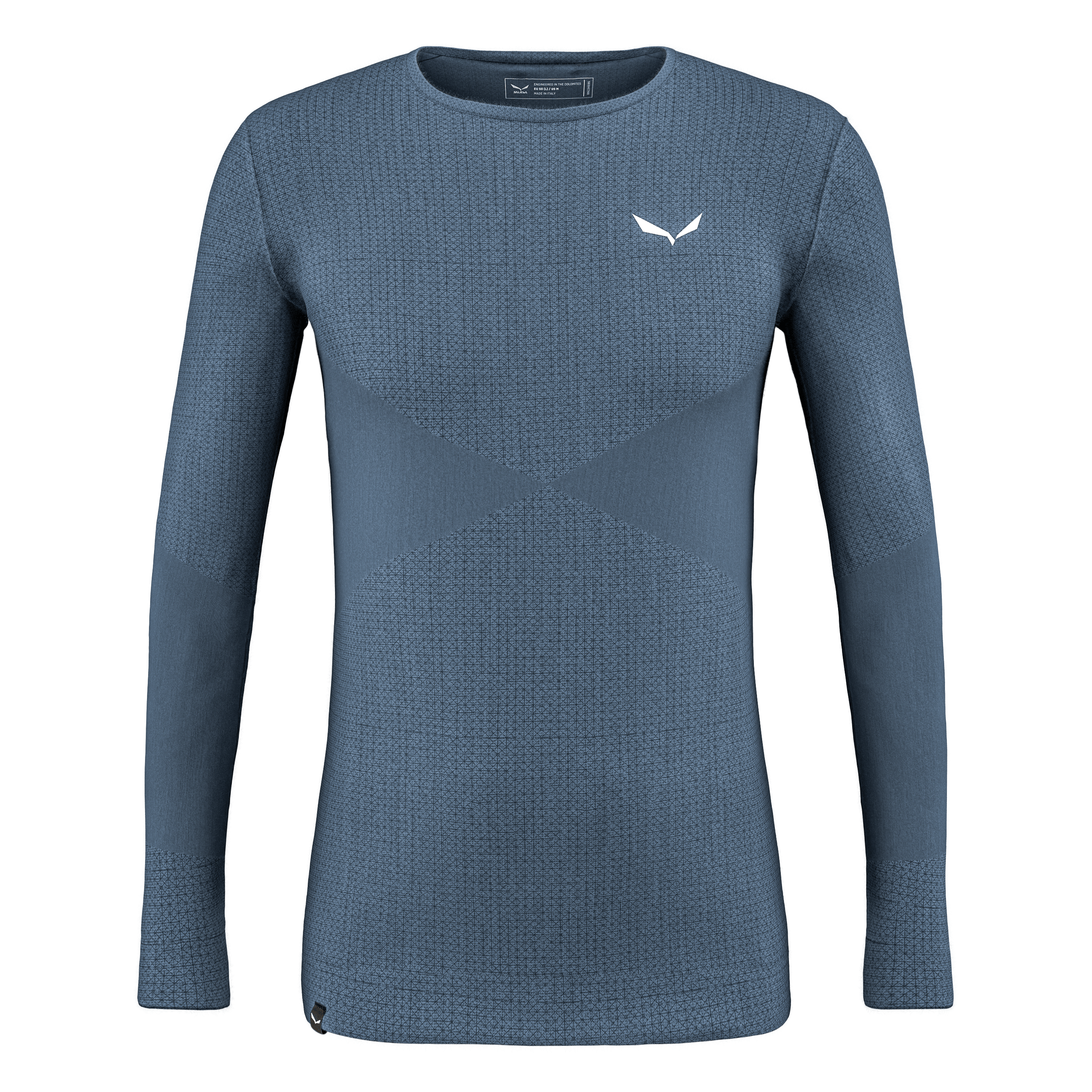 Zebru Reaktionsfähiges Langarm-T-Shirt Herren