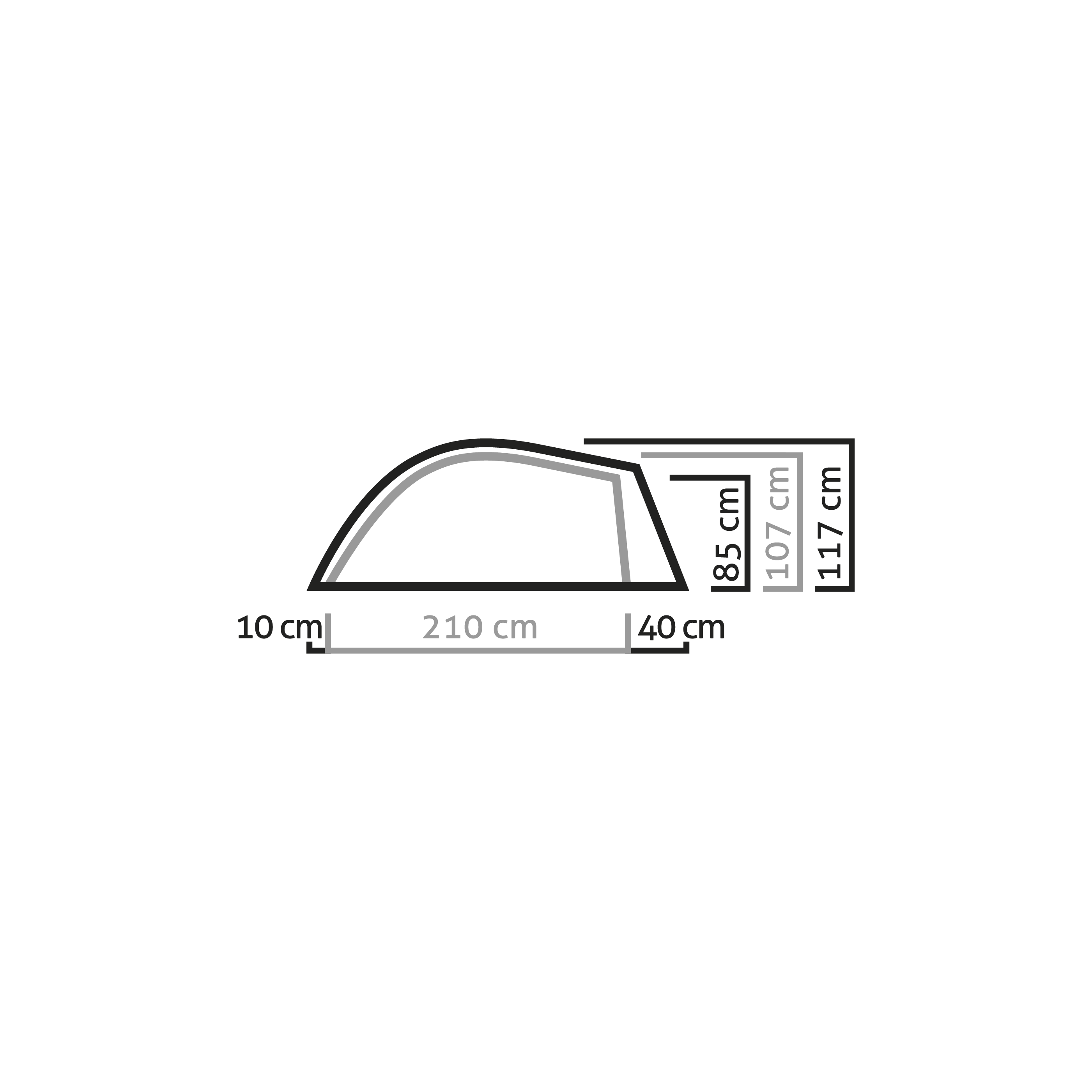 Litetrek Pro III Zelt