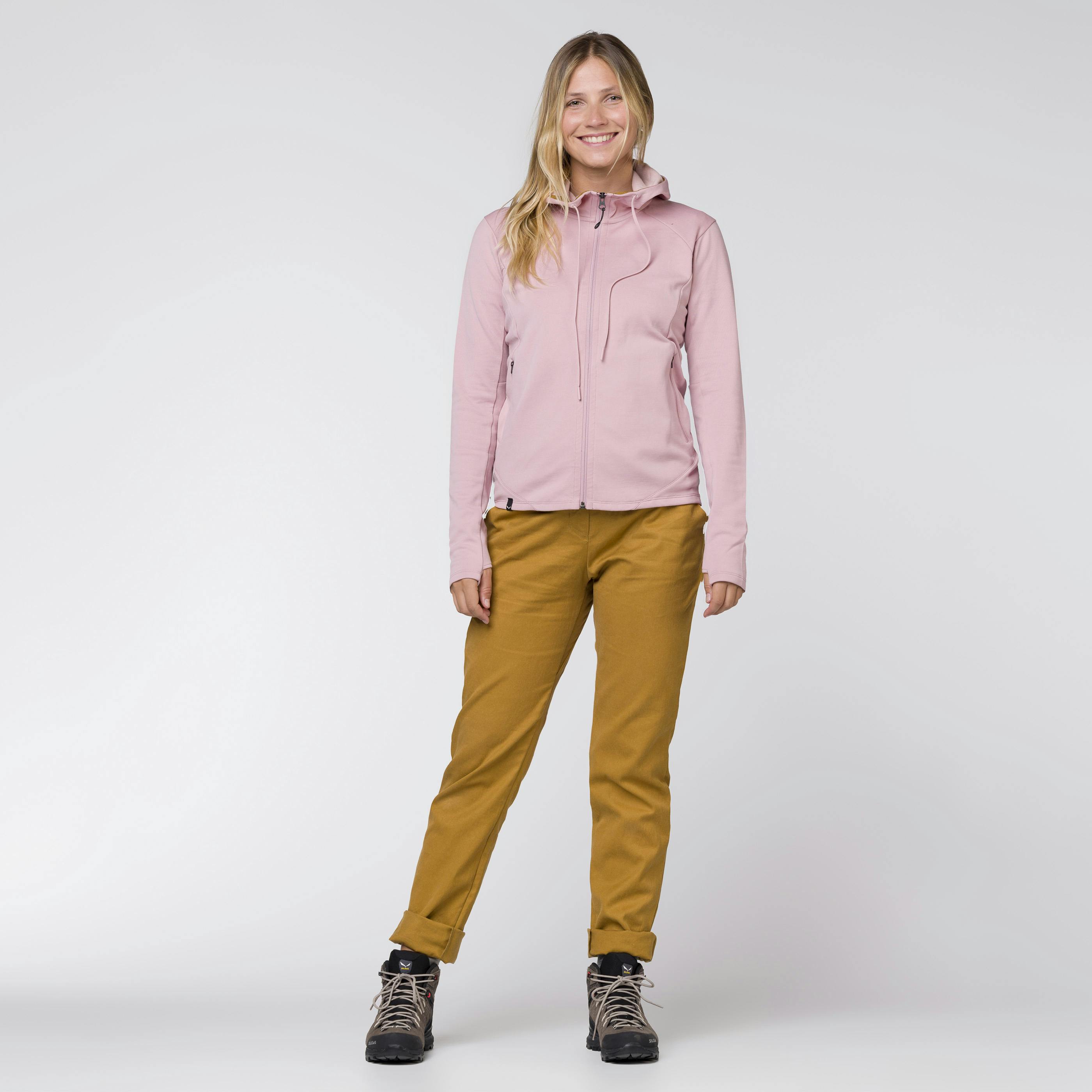 Fanes Merino Kapuzenjacke Damen