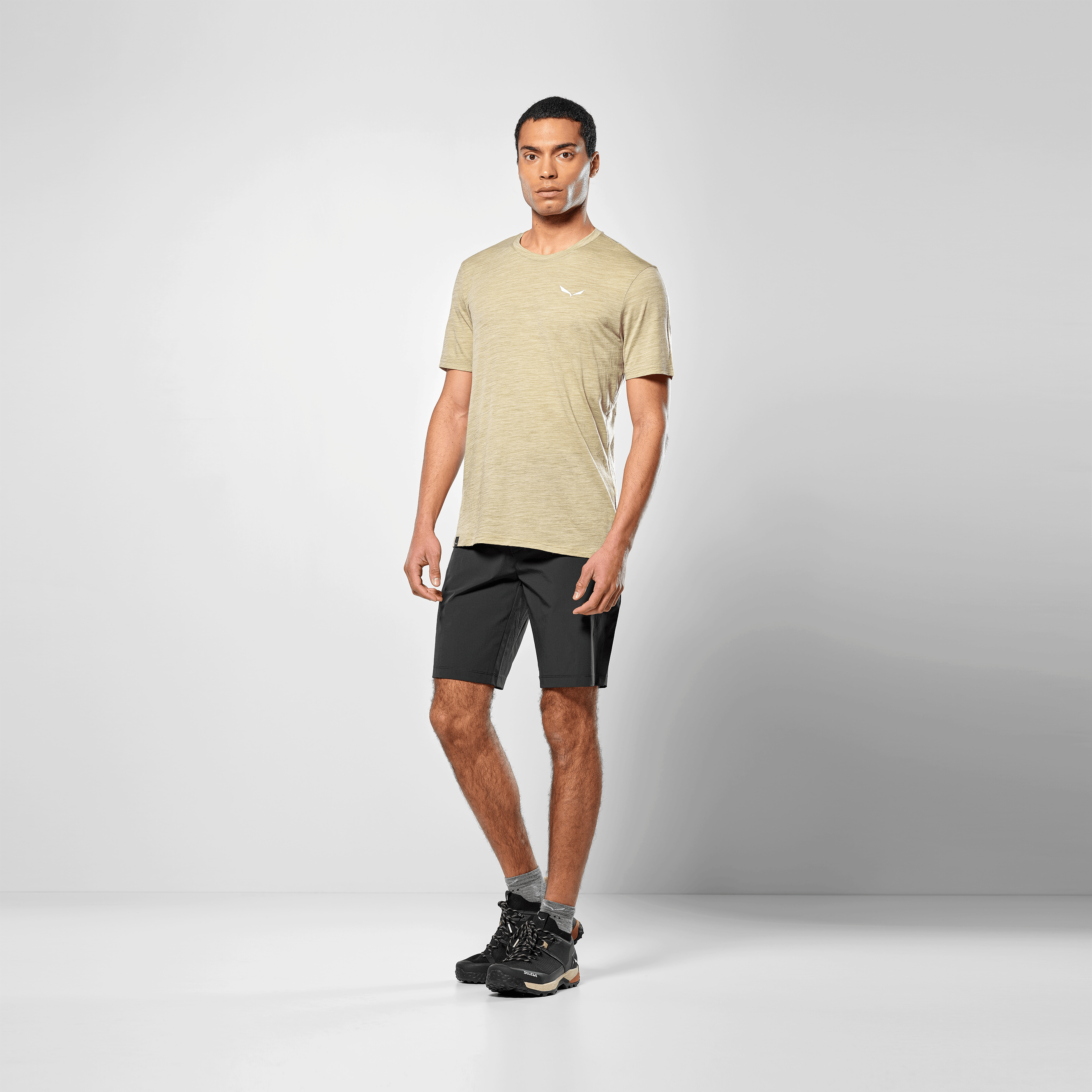 Eagle Minilogo Merino T-Shirt Herren
