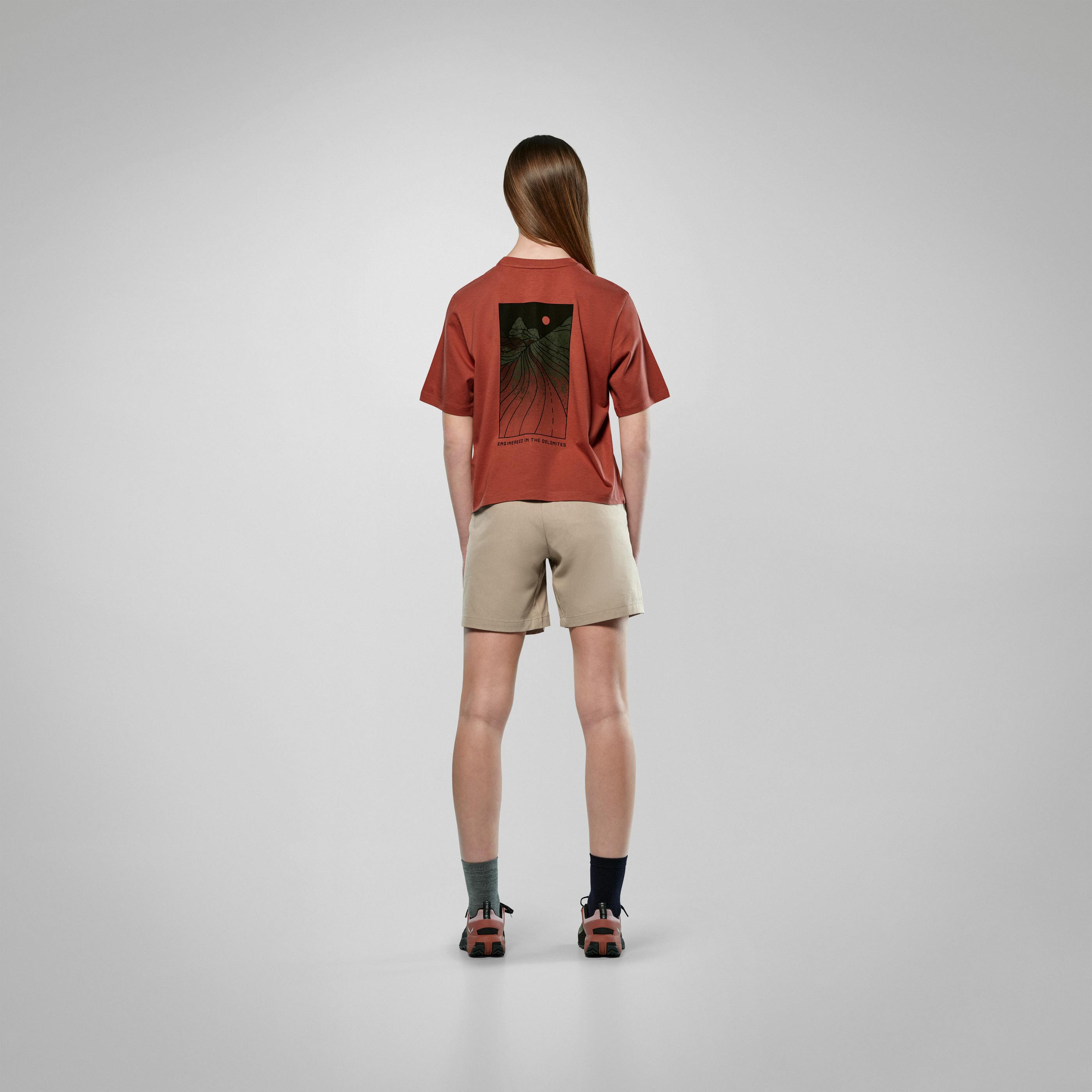 Eagle Sunset Loose T-Shirt Damen