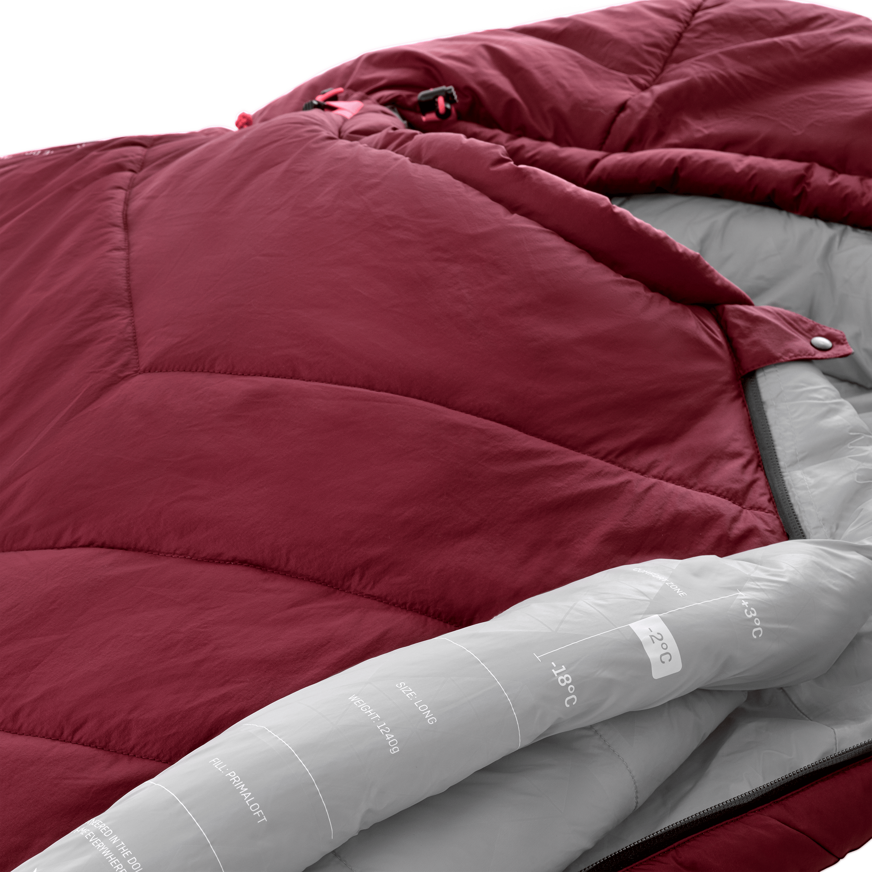 Puez PrimaLoft® -2 Langschlafsack