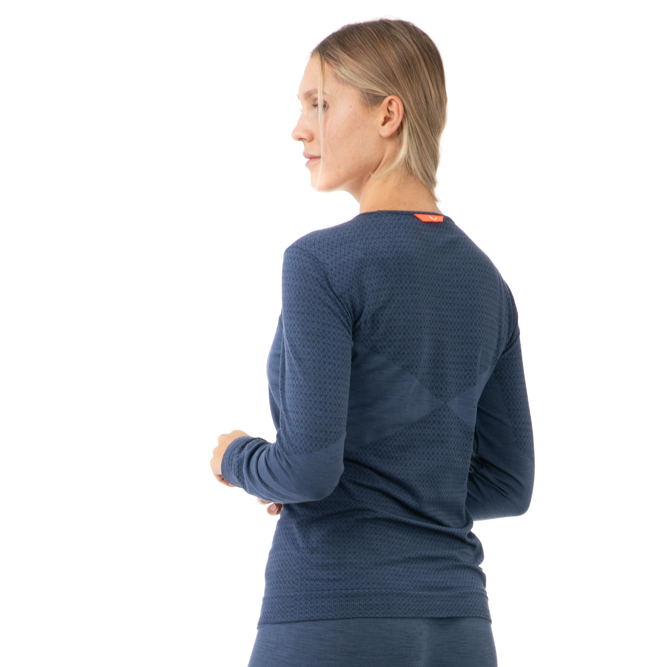 Zebru Reaktionsfähiges Langarm-T-Shirt für Damen