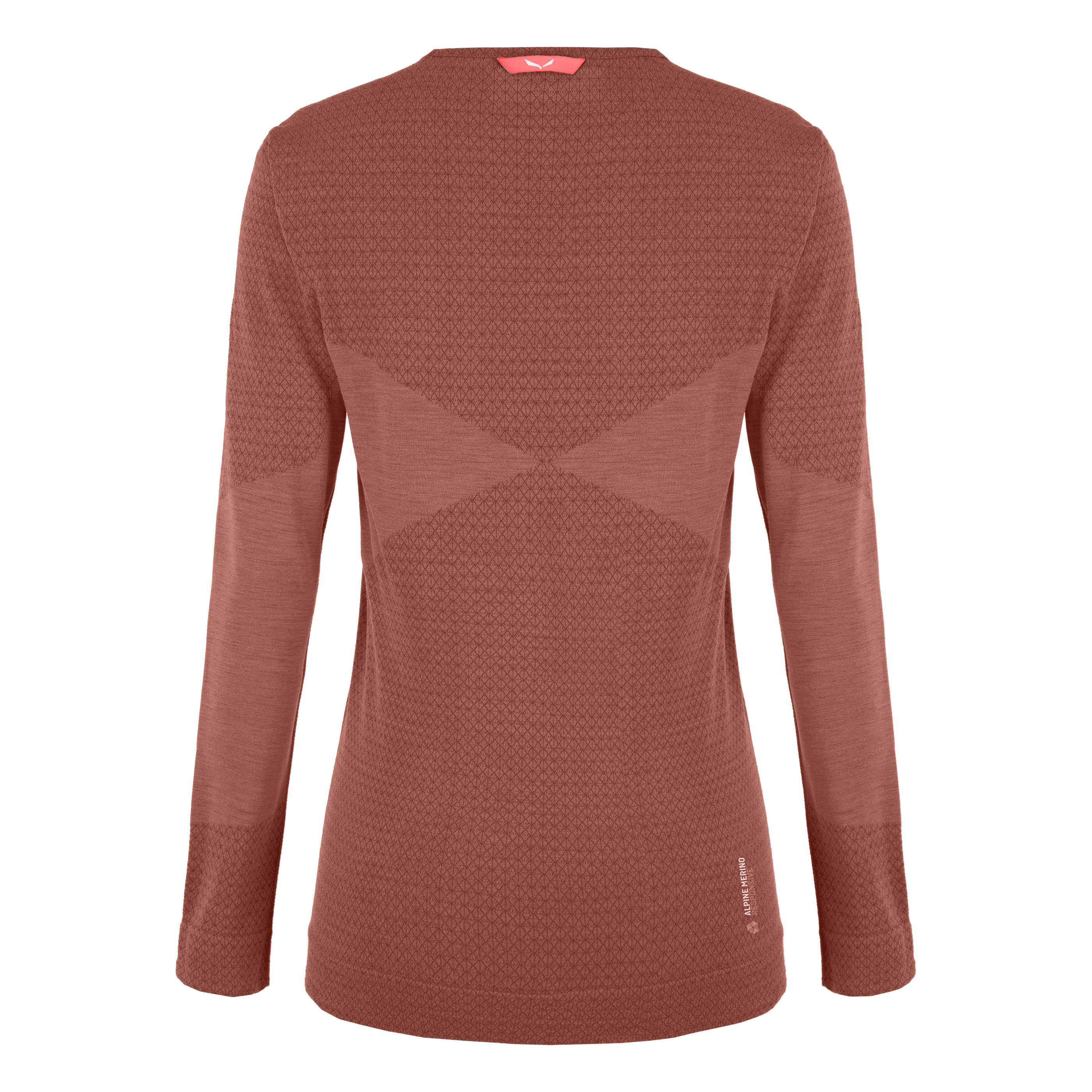 Zebru Reaktiver Langarm-Basisshirt für Frauen