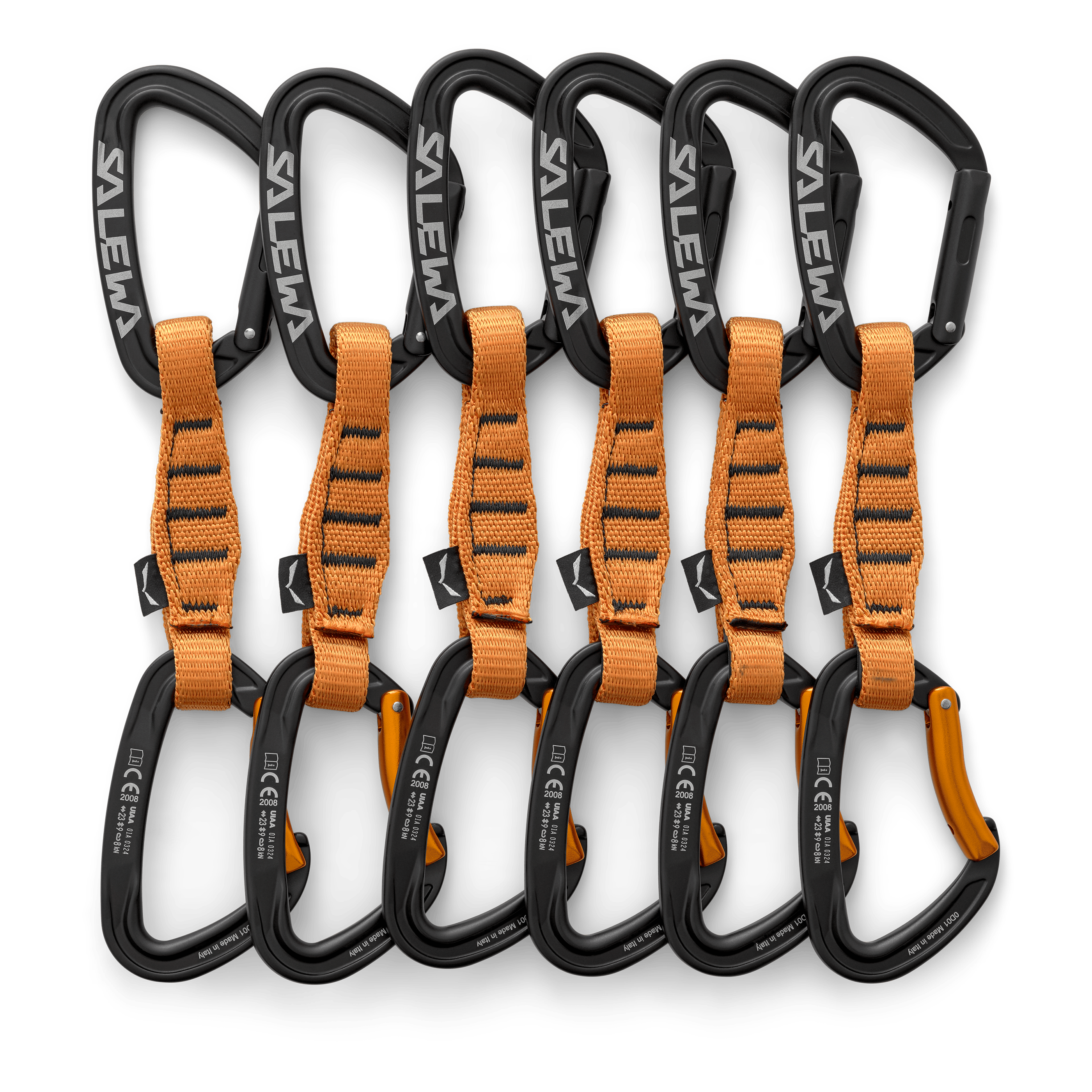 Ortles Straight/Bent 110 Quickdraw 6er-Pack