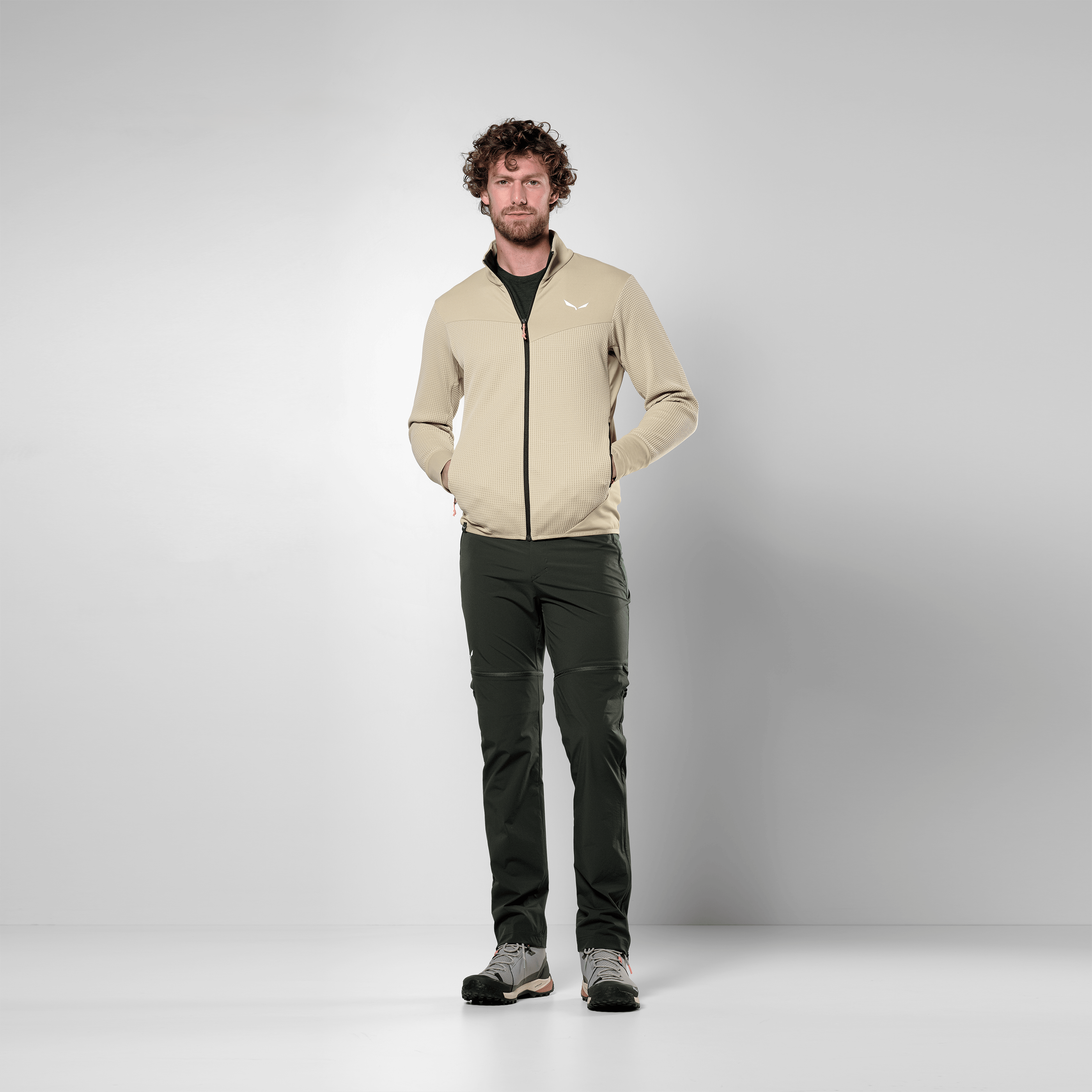 Puez Waffle Hybrid Polarlite Jacke Herren