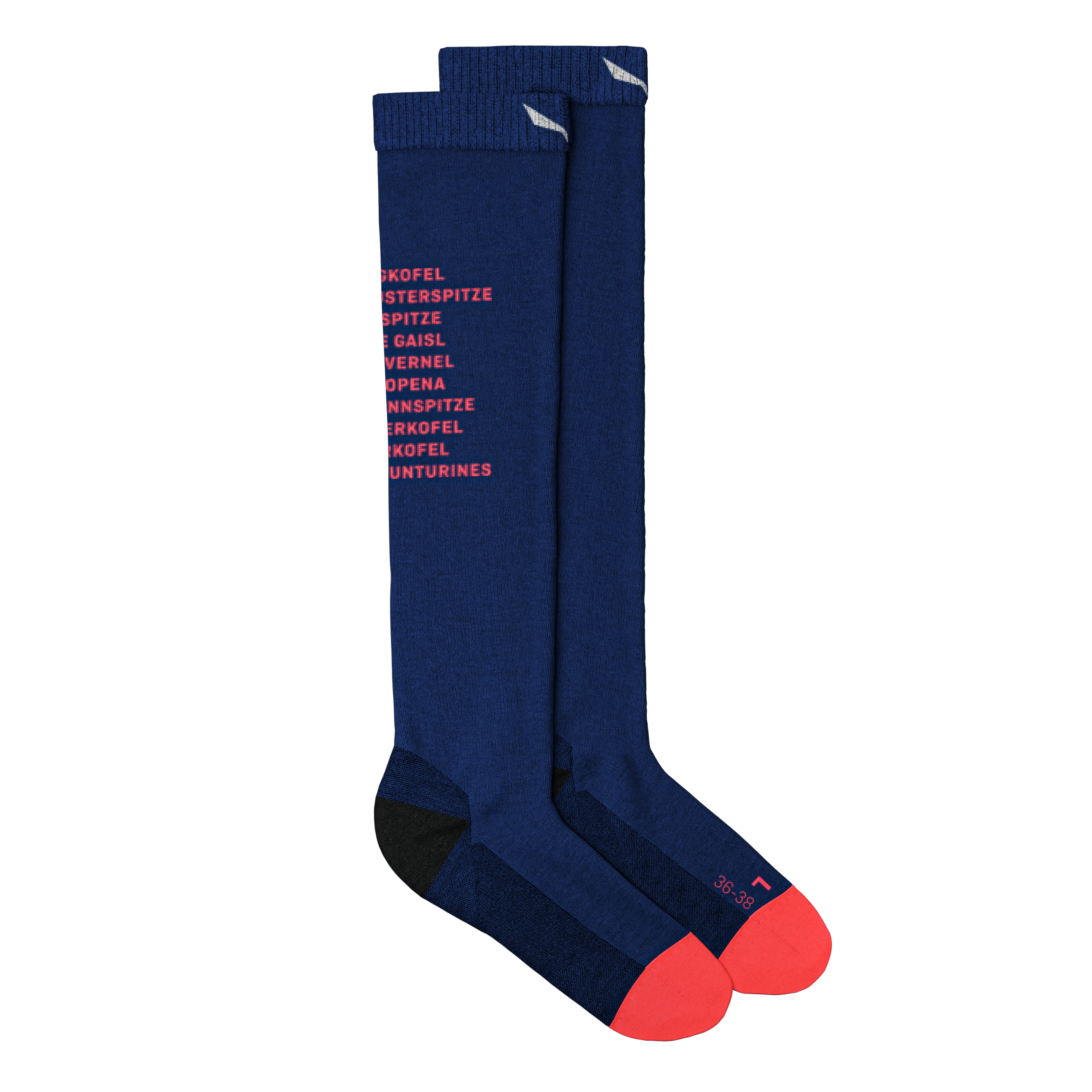 Ortles Dolomiten Merino Knielange Socken Frauen