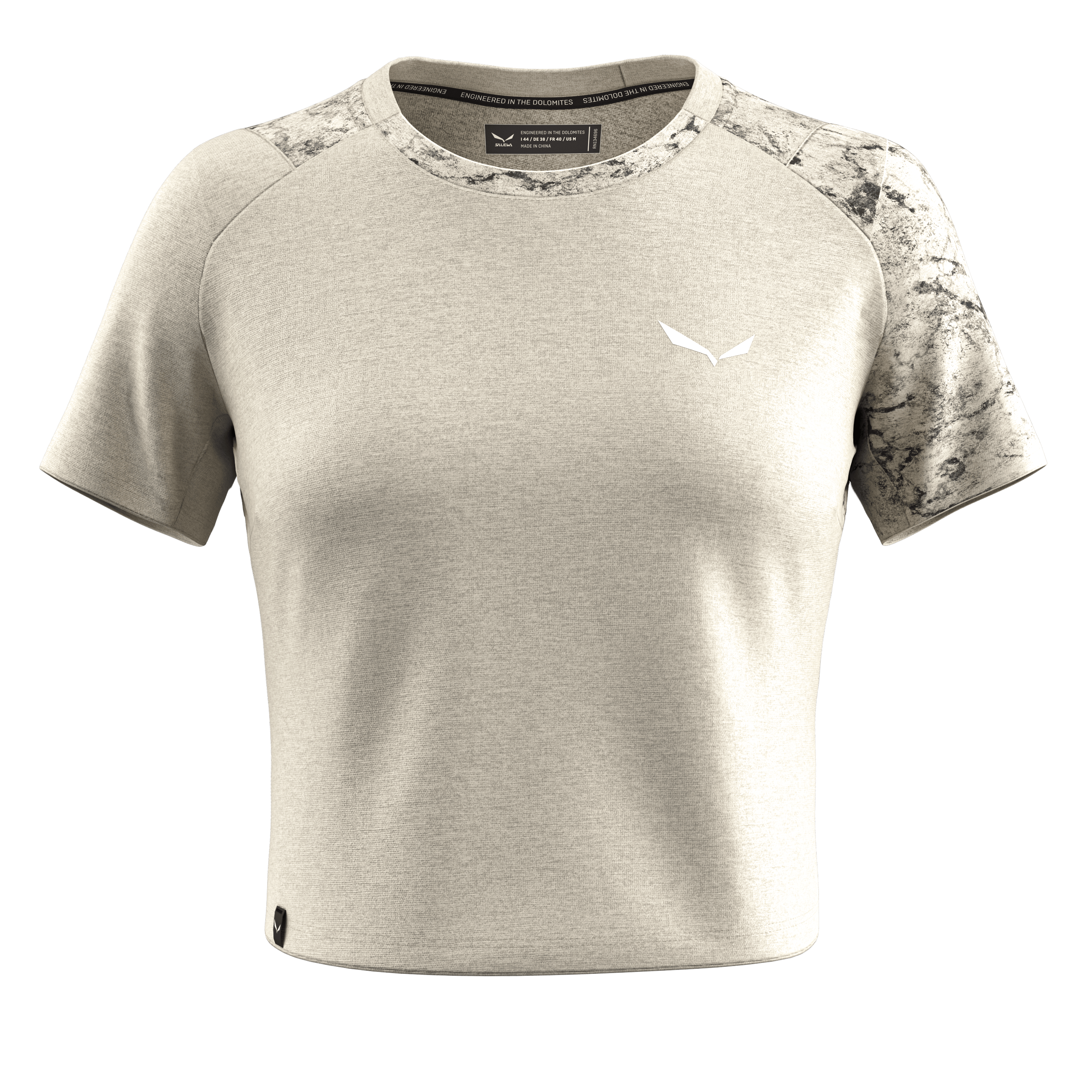 Lavaredo Hanf Crop-T-Shirt für Frauen